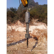 Escavadeira Rock Splitter para Pedreira